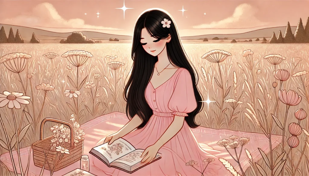 slow living - read a book